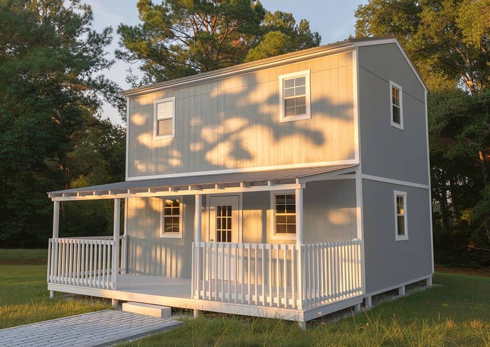 Home Keen'S Buildings 2-Story Sheds